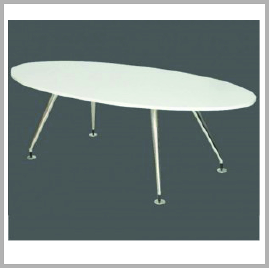 Evolution – 1800 Boardroom table + poles