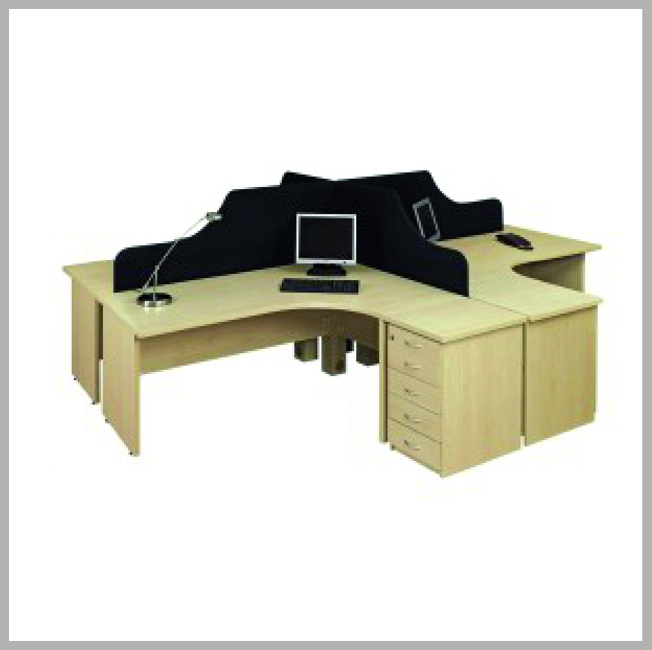 Valueline Cluster Desk & Credenza