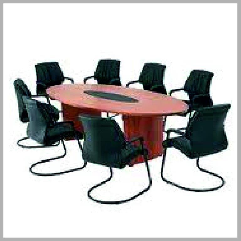 Eliptical Boardroom Table
