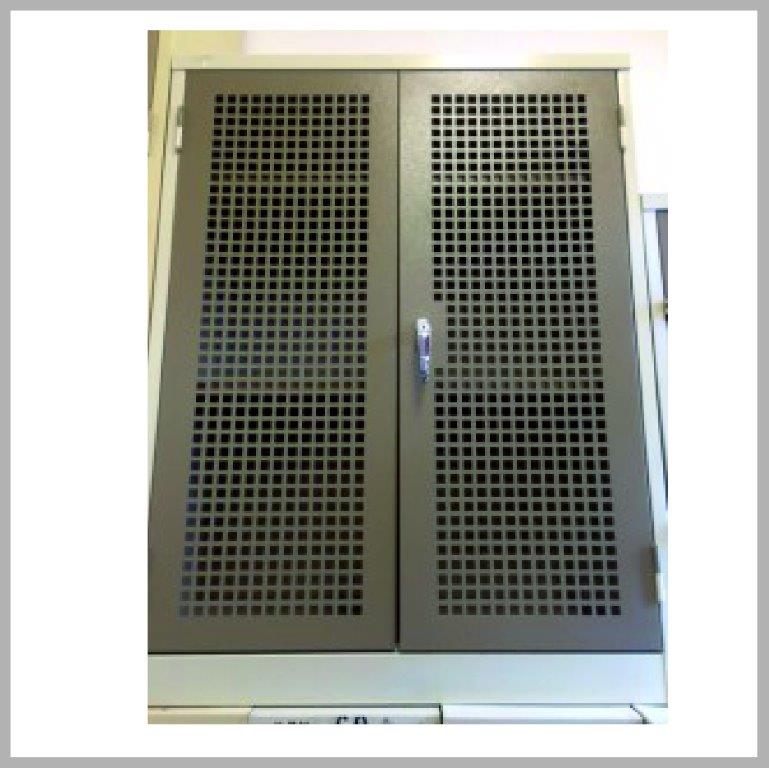 STEEL 2 DOOR CABINET MESH DOOR