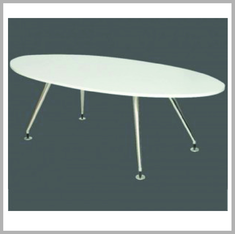 Evolution – 1800 Boardroom table + poles